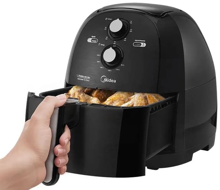 Air-Fryer-Midea-53-Litros-FRB50P1-Preta