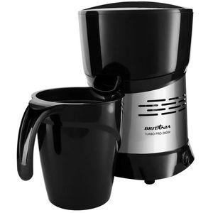 Espremedor de Frutas Britânia Turbo Pro 260W Preto Inox