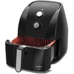 Fritadeira-Air-Fryer-Britania-55L-Antiaderente-Redstone-1500W-BFR50