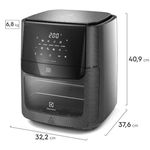 Air-Fryer-Oven-Electrolux-12-Litros-Digital-Experience-EAF90-Grafite