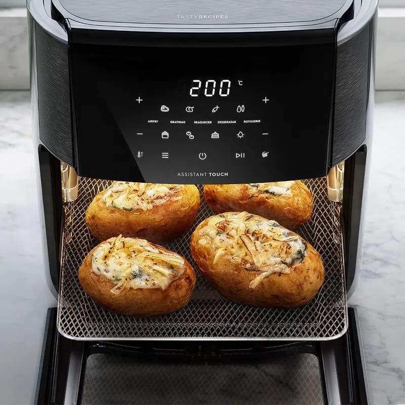 Air-Fryer-Oven-Electrolux-12-Litros-Digital-Experience-EAF90-Grafite