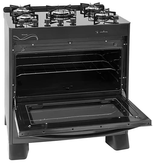 Fogao-5-Bocas-Suggar-Neo-Glass-FGVNG510PT-Mesa-de-Vidro-Preto-