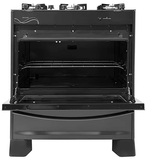 Fogao-5-Bocas-Suggar-Neo-Glass-FGVNG510PT-Mesa-de-Vidro-Preto-