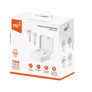 Fone de Ouvido tws Wireless Microfone Integrado Bluetooth 5.1 com Led Indicador TWSPRO4S ELG