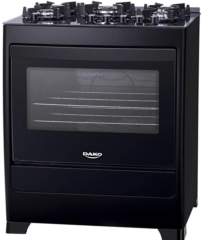 Fogao-5-Bocas-Dako-Supreme-Glass-Mesa-de-Vidro-Preto