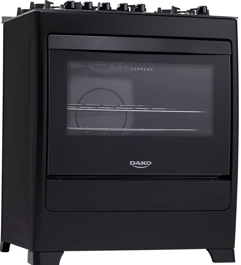 Fogao-5-Bocas-Dako-Supreme-Glass-Mesa-de-Vidro-Preto
