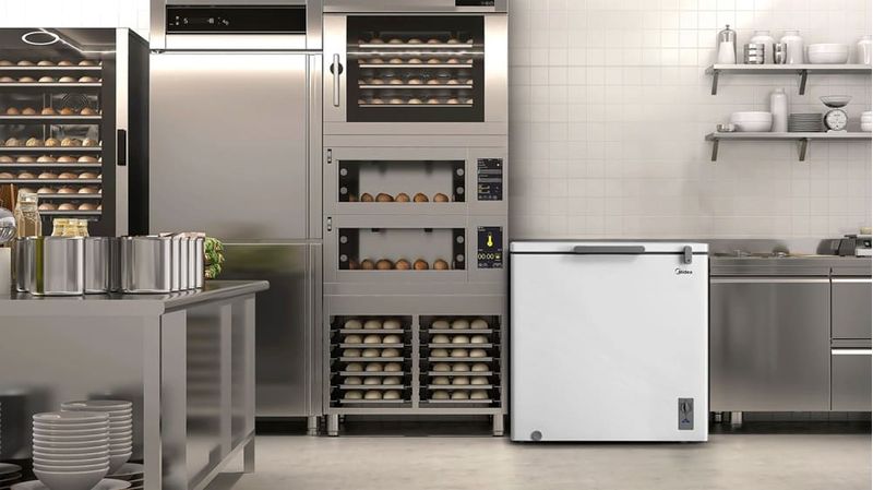 Freezer-Horizontal-Midea-200-Litros-MDRC280SLA011-Branco
