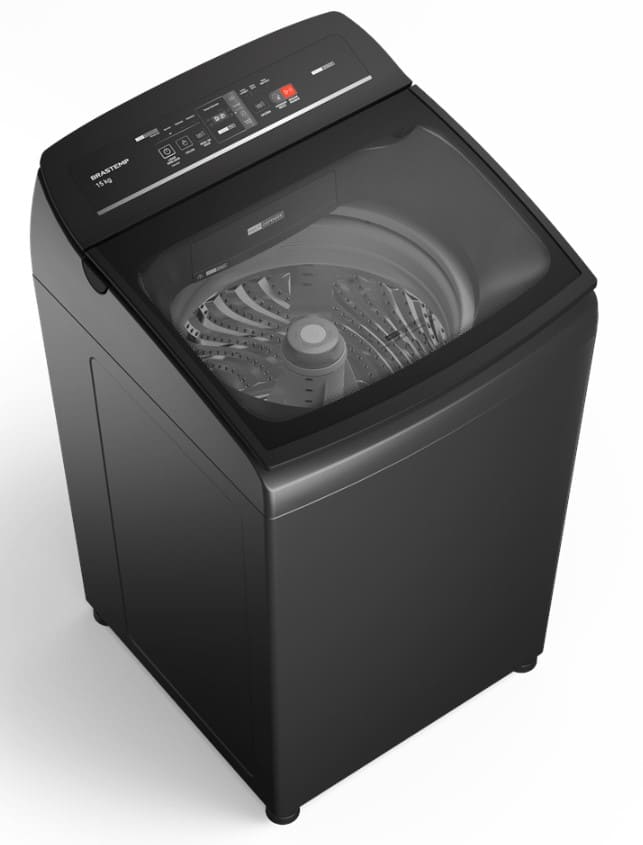 Lavadora-de-Roupas-Brastemp-15kg-Timer-Pro-BWT15A9-Cinza