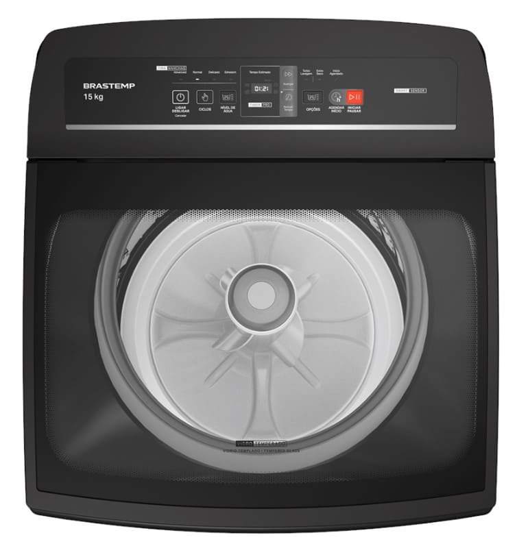 Lavadora-de-Roupas-Brastemp-15kg-Timer-Pro-BWT15A9-Cinza