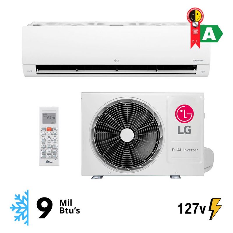 Ar-Condicionado-Split-Hw-Inverter-Lg-Dual-Voice---ai-9000-Btus-Frio-127V-Monofasico-S3NQ09AA31B