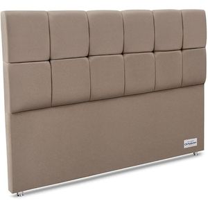 Cabeceira Piave Linho Bege Queen 12x160x125