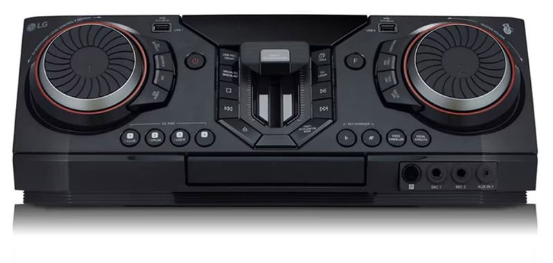 Mini-System-LG-Xboom-CL87-2350W-RMS-Preto-com-Luzes-Multicoloridas-DJ-Effects-Multi-Bluetooth-e-Gravador-de-Efeitos