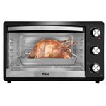Forno-Eletrico-de-Bancada-44L-Timer-e-Grelha-Deslizante-Philco-PFE44P---Preto