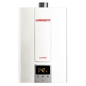 Aquecedor a Gás Lorenzetti LZ1600DE 15 Litros Gn Digital