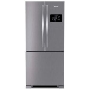 Geladeira Brastemp 554 Litros BRO85AK Frost Free 3 Portas Cor Inox