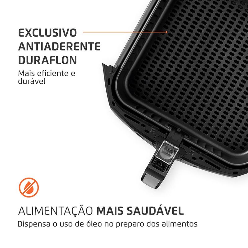 Fritadeira-Eletrica-8-Litros-Air-Fryer-Mondial-AFN80BI-Preta-110V