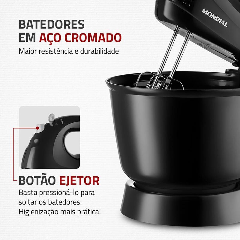 Batedeira-Mondial-Pratica-B-44-400W-Preta
