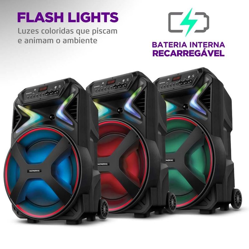 Caixa-Amplificada-Mondial-Connect-Lights-Plus-CM-700-700W