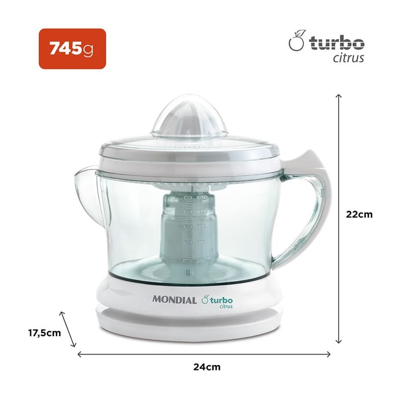 Espremedor-de-Frutas-Mondial-Turbo-E-01-Citrus-110V