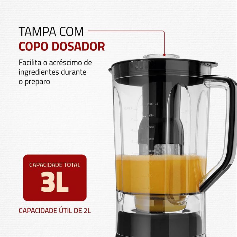Liquidificador-Mondial-Turbo-Black-L-1000-Preto-Inox-1000W-110V