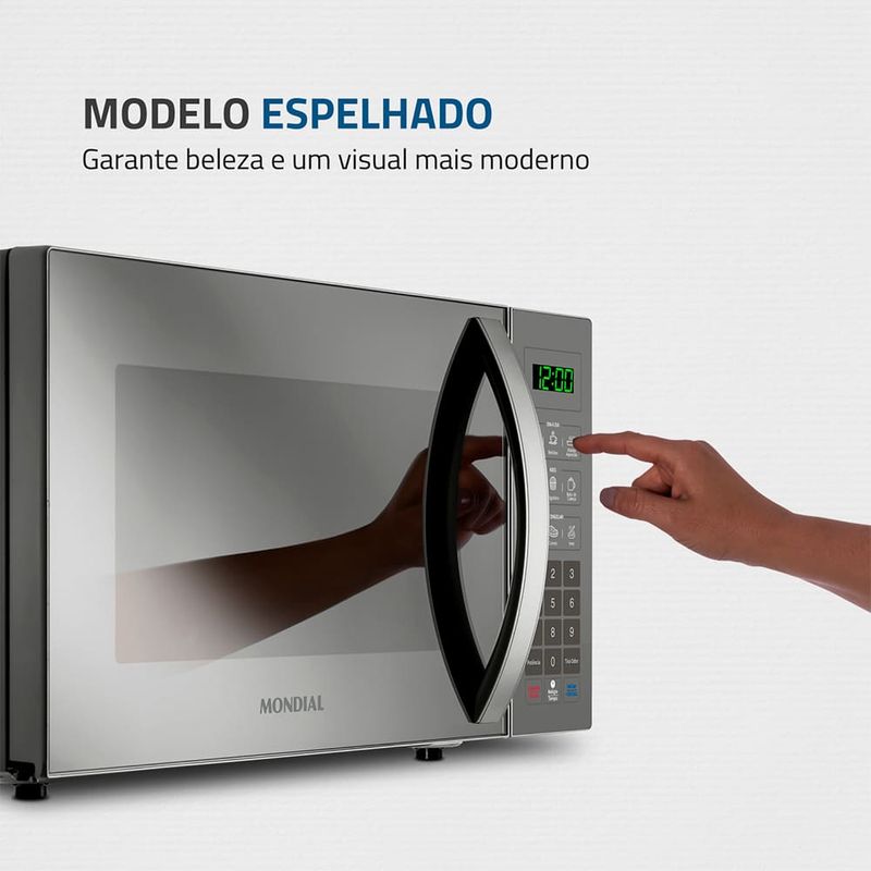 Micro-ondas-Mondial-34-Litros-MO0234E-Espelhado-