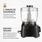Mini-Processador-Turbo-Pratic-Mondial-MP16B-Preto