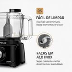 Mini-Processador-Turbo-Pratic-Mondial-MP16B-Preto
