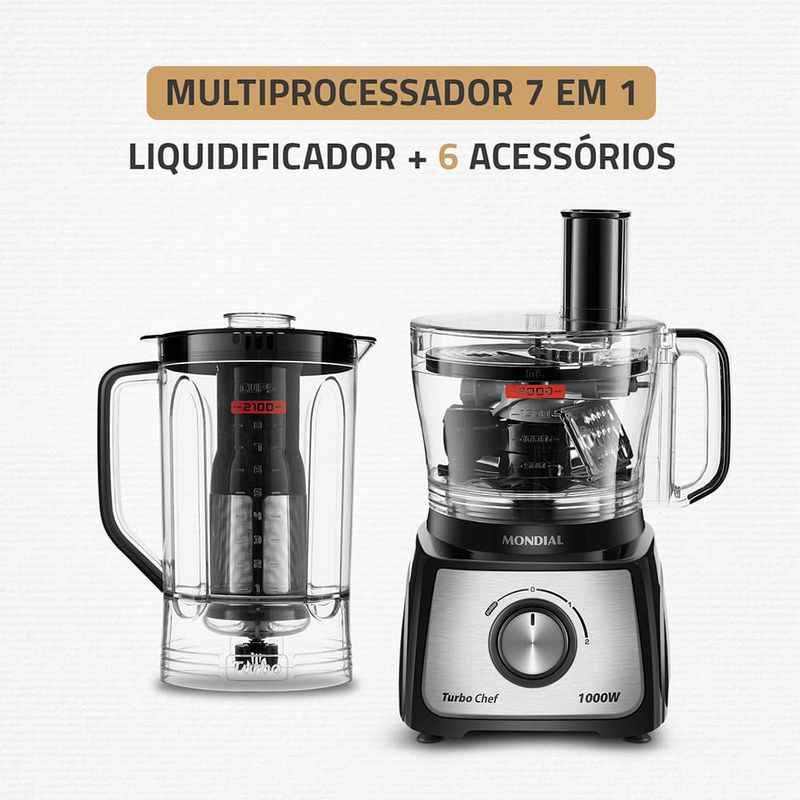 Multiprocessador-de-Alimentos-Mondial-Turbo-Chef-7em-1-MPN-01-BE-Preto