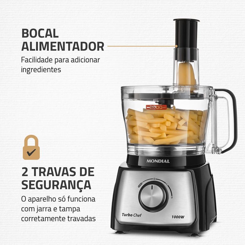 Multiprocessador-de-Alimentos-Mondial-Turbo-Chef-7em-1-MPN-01-BE-Preto