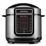 Panela-de-Pressao-Eletrica-Mondial-5-Litros-PE-38-Preta-com-Inox-127V
