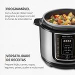 Panela-de-Pressao-Eletrica-Mondial-5-Litros-PE-38-Preta-com-Inox-127V