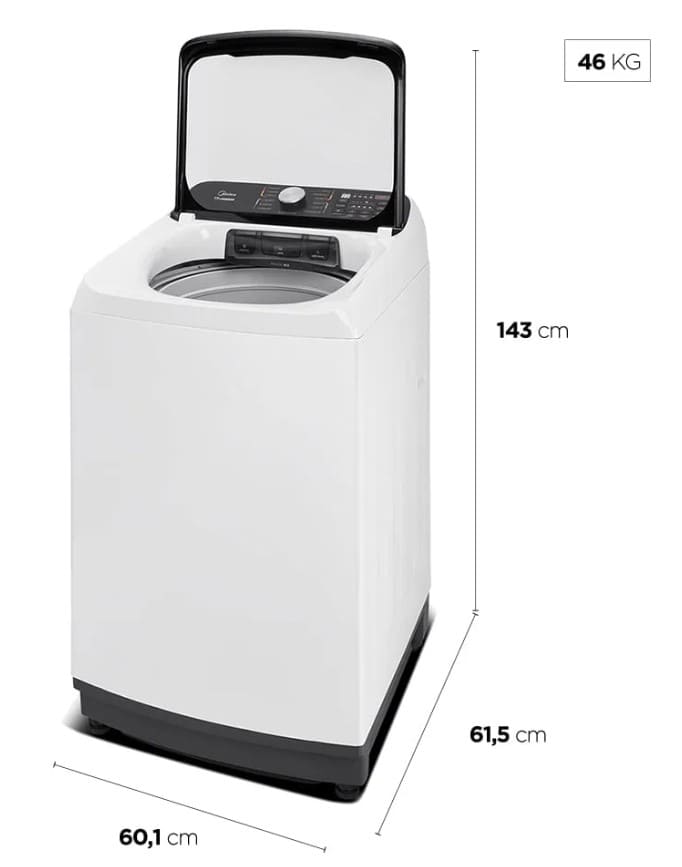 Maquina-de-Lavar-15kg-Midea-Wave-Agitator-MA512W150A-WKBR04-Branca-
