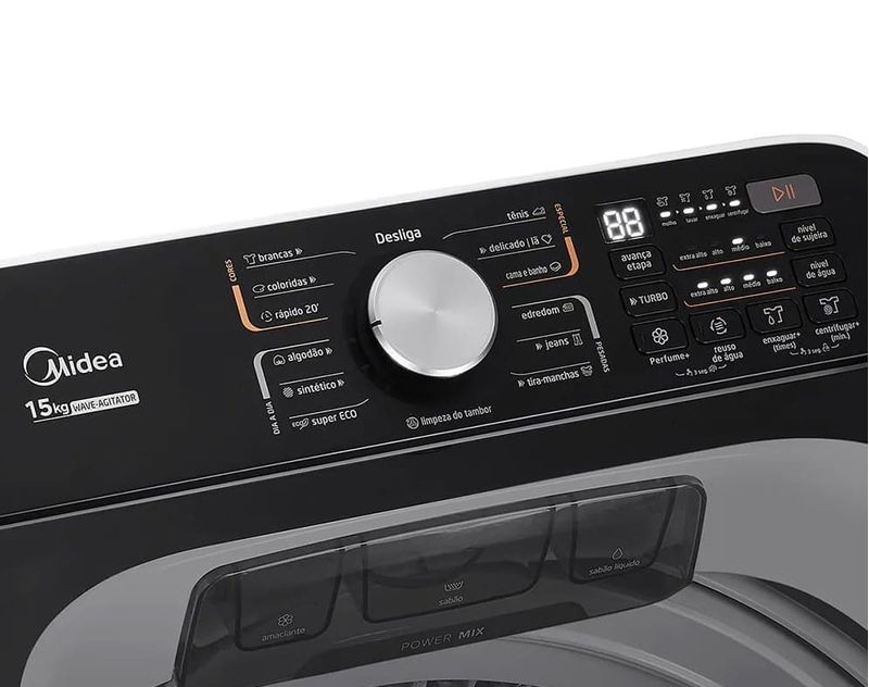 Maquina-de-Lavar-15kg-Midea-Wave-Agitator-MA512W150A-WKBR04-Branca-