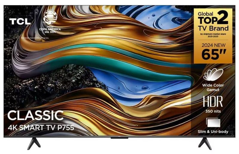 Smart-TV-65”-4K-UHD-TCL-65P755-com-Processador-AIPQ-Google-TV-Wi-Fi-Bluetooth-Google-Assistente-Dolby-Vision-e-Atmos-