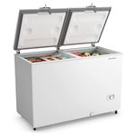 Freezer-e-Refrigerador-Horizontal-Metalfrio-DA420IFTech-417-Litros-2-Portas-Inverter-Branco--Dupla-Acao-