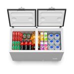Freezer-e-Refrigerador-Horizontal-Metalfrio-DA420IFTech-417-Litros-2-Portas-Inverter-Branco--Dupla-Acao-
