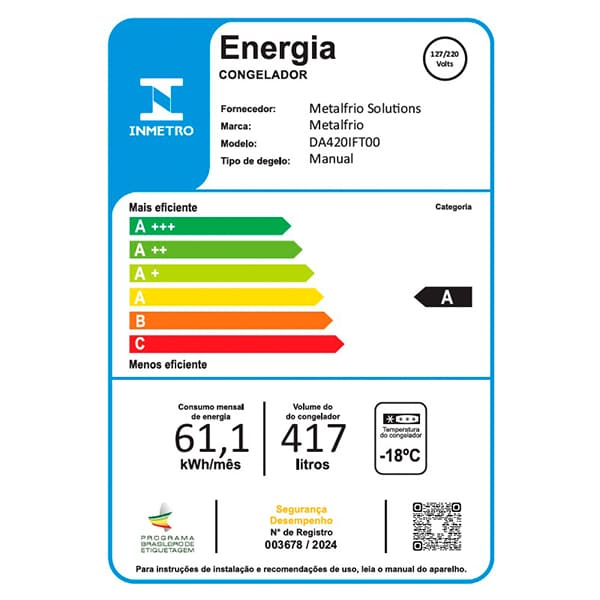 Freezer-e-Refrigerador-Horizontal-Metalfrio-DA420IFTech-417-Litros-2-Portas-Inverter-Branco--Dupla-Acao-