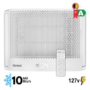Ar Condicionado Janela Consul Eletrônico 10.000 BTUs Frio CCN10FBANA