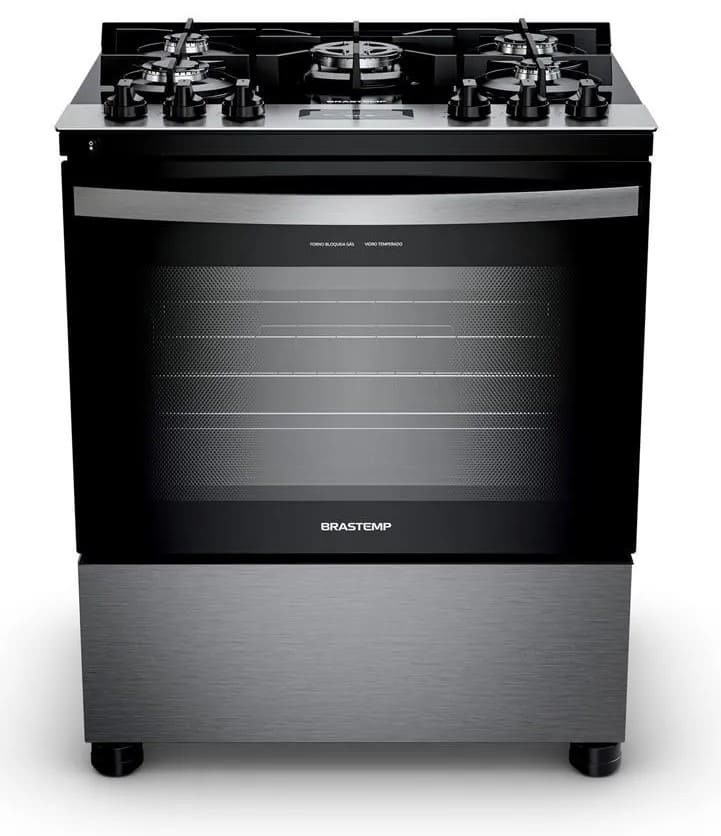 Fogao-Brastemp-5-Bocas-Cor-Inox-Com-Mesa-de-Vidro-Turbo-Chama-e-Timer---BFS5XAR