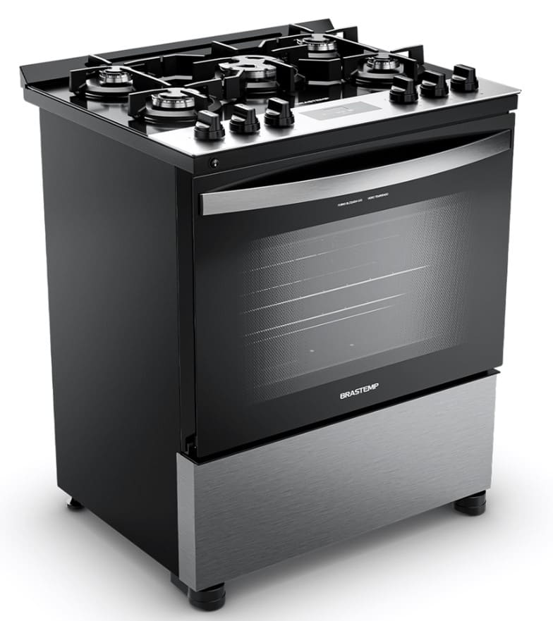 Fogao-Brastemp-5-Bocas-Cor-Inox-Com-Mesa-de-Vidro-Turbo-Chama-e-Timer---BFS5XAR