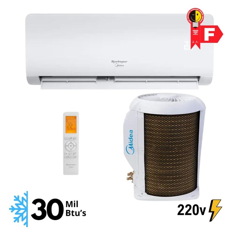 Ar-Condicionado-Split-30.000-BTUs-AirVolution-Springer-Midea-Frio