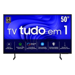 Smart TV Samsung 50" 4K Wi-Fi Tizen Crystal UHD UN50DU7700GXZD