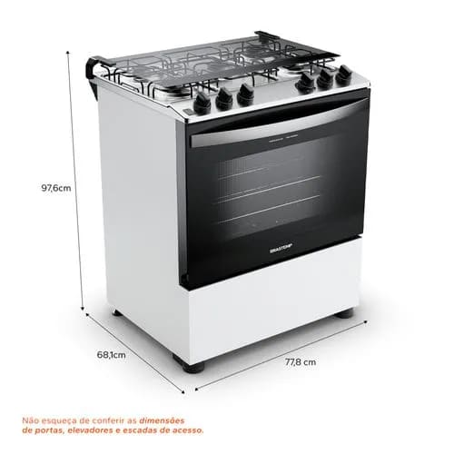 Fogao-5-Bocas-Brastemp-Mesa-Inox-BFS5NDB-Branco