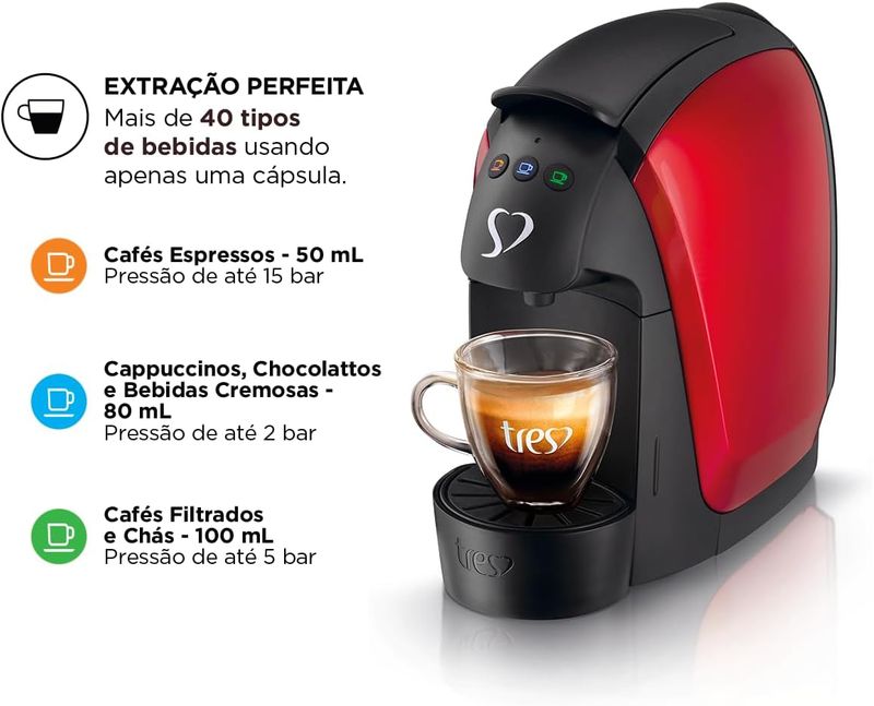 Maquina-de-Cafe-Tres-Coracoes-Luna-G4-para-Cafe-Expresso---Vermelho