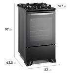 Fogao-4-bocas-Electrolux-Preto-Efficient-Mesa-de-Vidro-PerfectCook-e-Tripla-Chama--FE4GP--