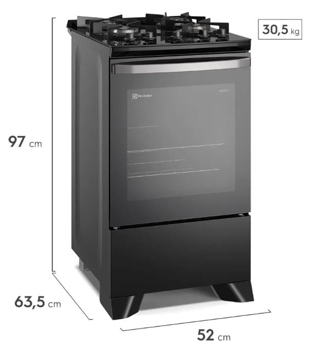Fogao-4-bocas-Electrolux-Preto-Efficient-Mesa-de-Vidro-PerfectCook-e-Tripla-Chama--FE4GP--