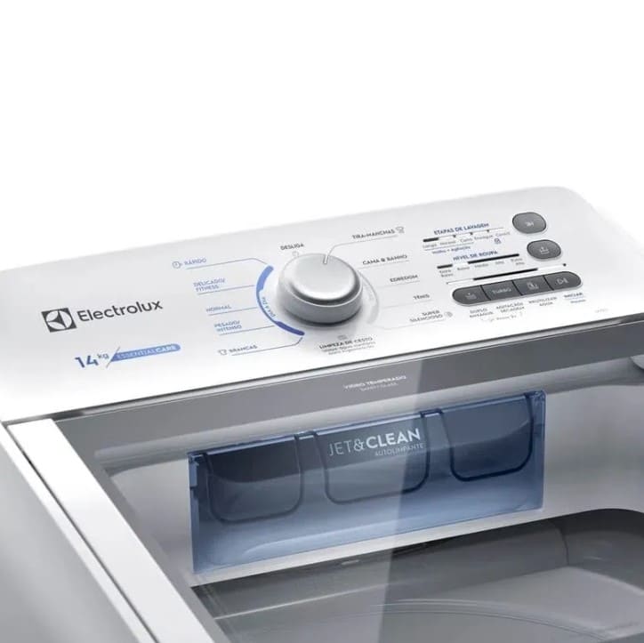 Maquina-de-Lavar-Electrolux-14kg-Branca-Essential-Care-com-Cesto-Inox-e-Jet-Clean--LED14-