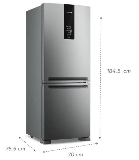 Geladeira-Frost-Free-Brastemp-Inverse-447-litros-Inox---BRE57FK