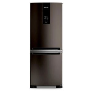 Geladeira Brastemp Eclipse Collection Frost Free Inverse A+++ 447 litros cor Black Inox com Smart Flow e Fresh Box - BRE57FE