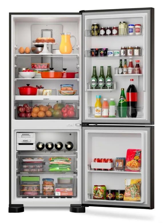 Geladeira-Brastemp-Eclipse-Collection-Frost-Free-Inverse-A----447-litros-cor-Black-Inox-com-Smart-Flow-e-Fresh-Box---BRE57FE